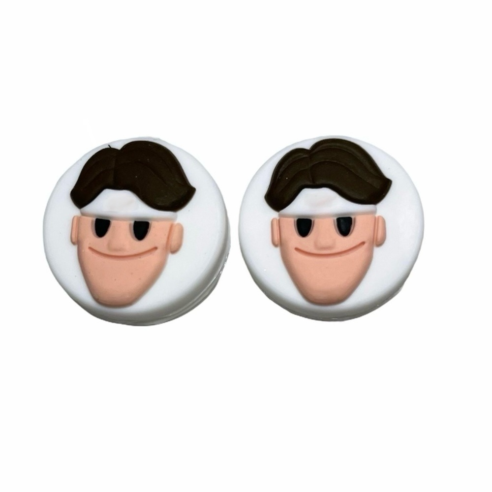 Tennis Vibration Dampener (2) Federer Emoji. New.